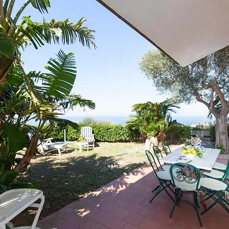 Un Paradiso A Sorrento Con Piscina Massa Lubrense Exterior foto